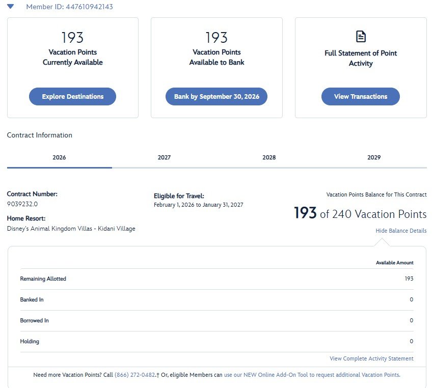 2025 Point Statement