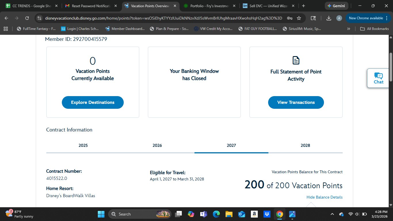 2027 Point Statement