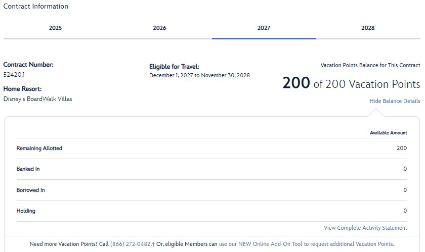 2026 Point Statement