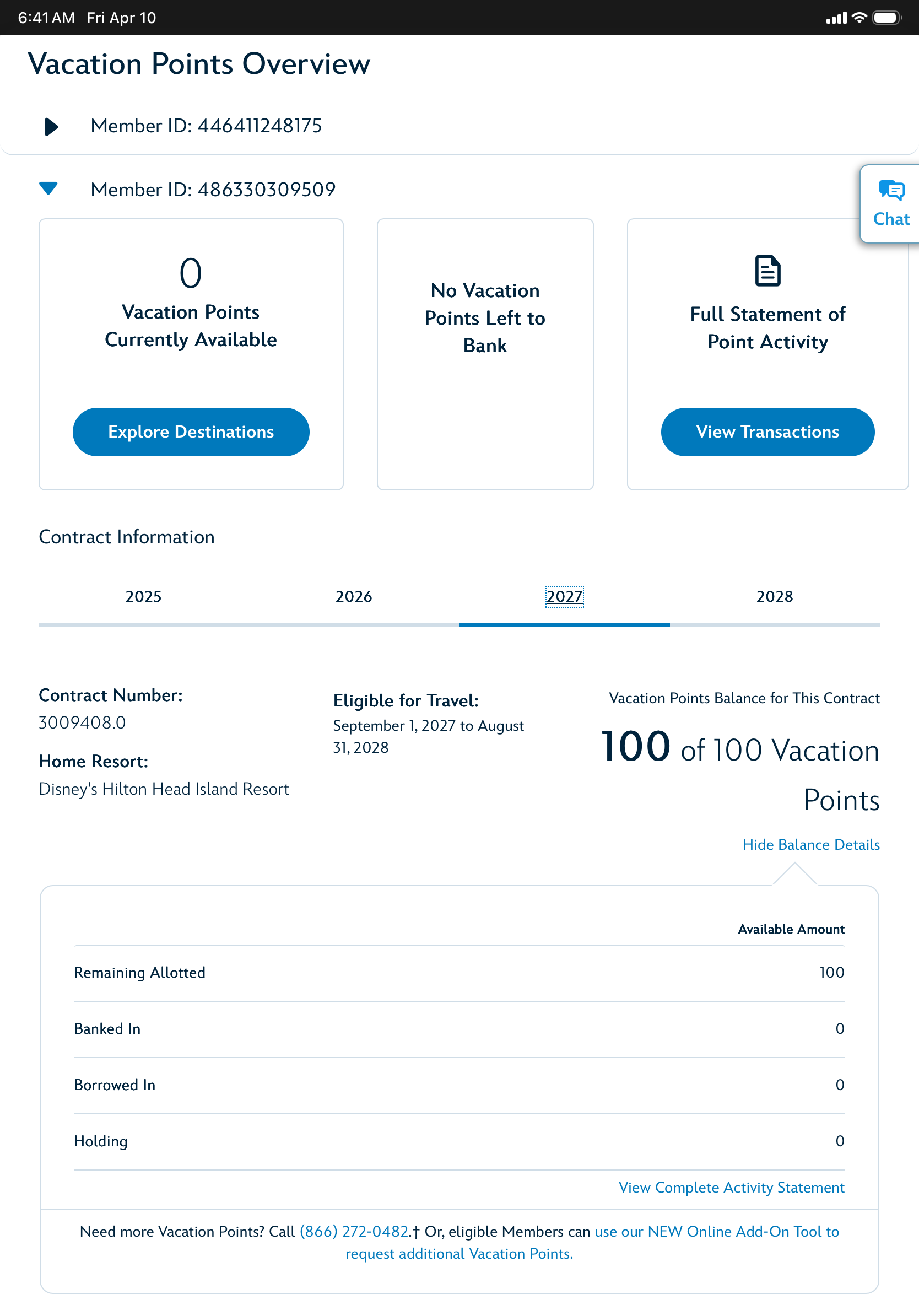 2027 Point Statement