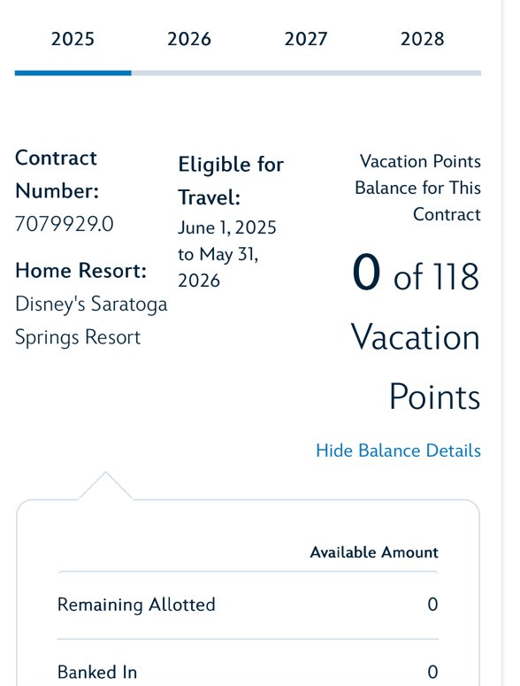 2025 Point Statement