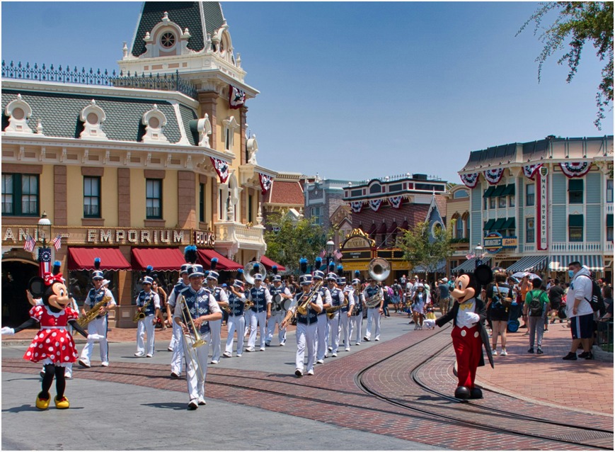 Colorful celebration at Disney
