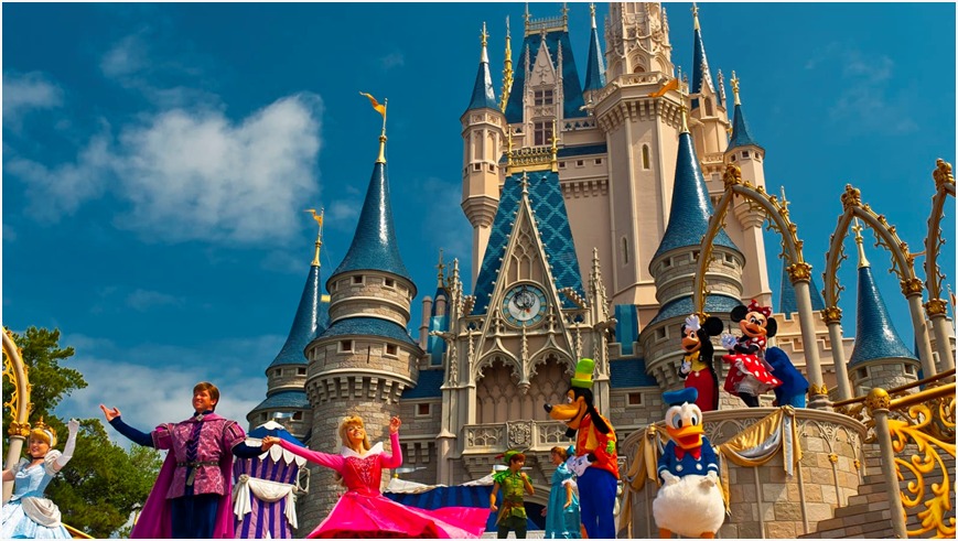 Enchanting Fantasyland attractions at Disney theme park, showcasing DVC magic.