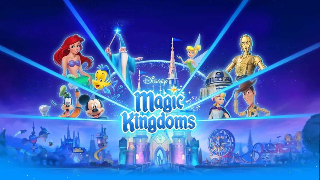 Thrilling roller coaster ride at Disney